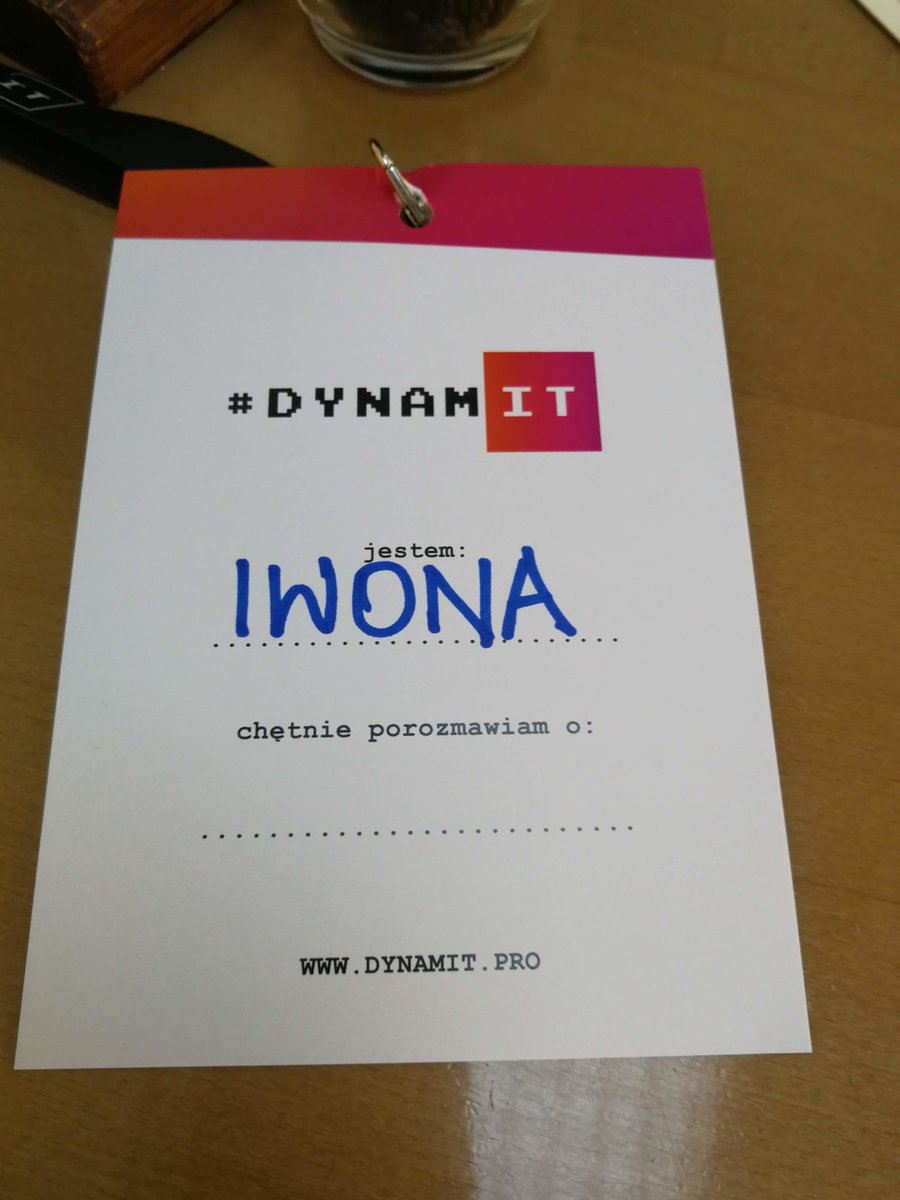 programistka's tweet photo. Dzisiaj chciałabym Wam opowiedzieć o pierwszej edycji nowej krakowskiej konferencji - @dynam_it. Miałam okazję uczestniczyć w niej nie tylko jako słuchaczka ale również jako prelegentka, więc relacja będzie kompletna:) #dynamit2019 #konferencje https://t.co/XPai5135b9 https://t.co/2wqznBjZ0T