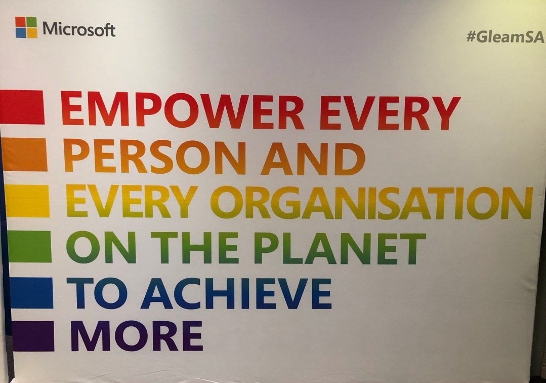 Anthony_Seger's tweet photo. @MicrosoftSA It was inspirational and educational hearing from Microsofts various global employee resource groups and employee networks. They have made great strides along with @ProcterGamble in employee D&amp;I, corporate culture, conscious leadership and sustainability. #GleamSA https://t.co/bT0cJfoiXP