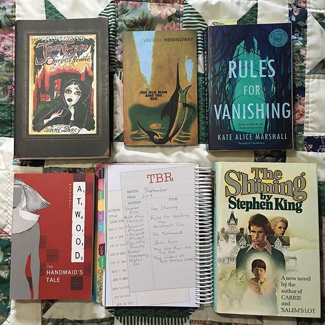 scseward's tweet photo. I’m way behind on my Instagram posts as I’ve had a busy couple of weeks. August was a bad reading month so I’m hoping September will be better. Starting off a with just a few books to start, three which are part of my 50 before 50 classics project. #septembertbr #booksofinst… https://t.co/zGUVbMwMB5