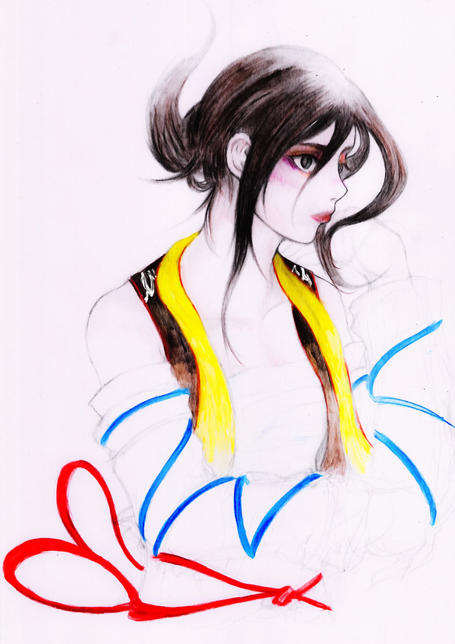 しろ〆たま 海賊シルバー 久しぶりに絵を描いたらなんかチグハグ ミンサガ シルバー ロマサガrs