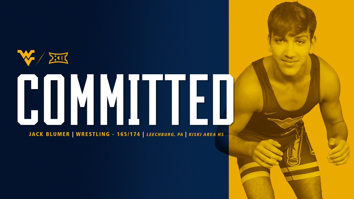 After visiting many great schools and programs, I am happy to announce that I have decided to continue my academic and athletic career at <a href="/WVUWrestling/">WVU Wrestling</a> ! I’d like to thank coachs Flynn, Moore,Port, &amp; Walters for this great opportunity ... Let’s go Mountaineers!!  #HailWV