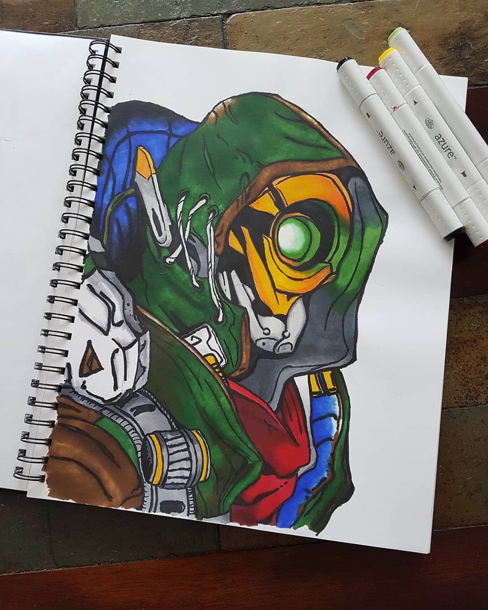 photo Borderlands 3 Fl4K Drawing art borderlands3 sketchbook fanart