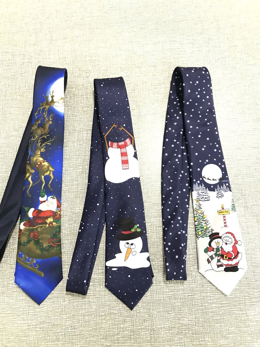 Christmas neckties!