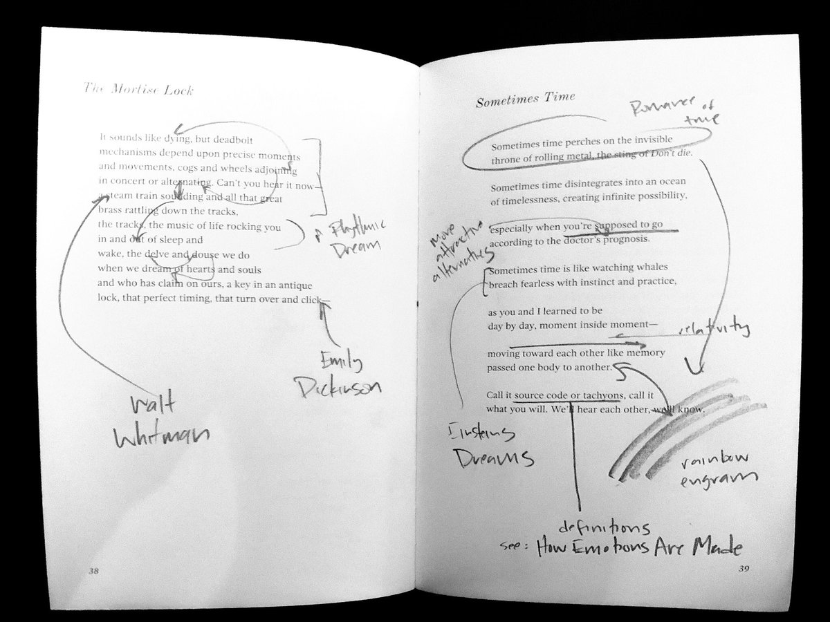 Hello I am spending Sunday evening marking up poetry books how is your life and do you know @versedotpress because you should