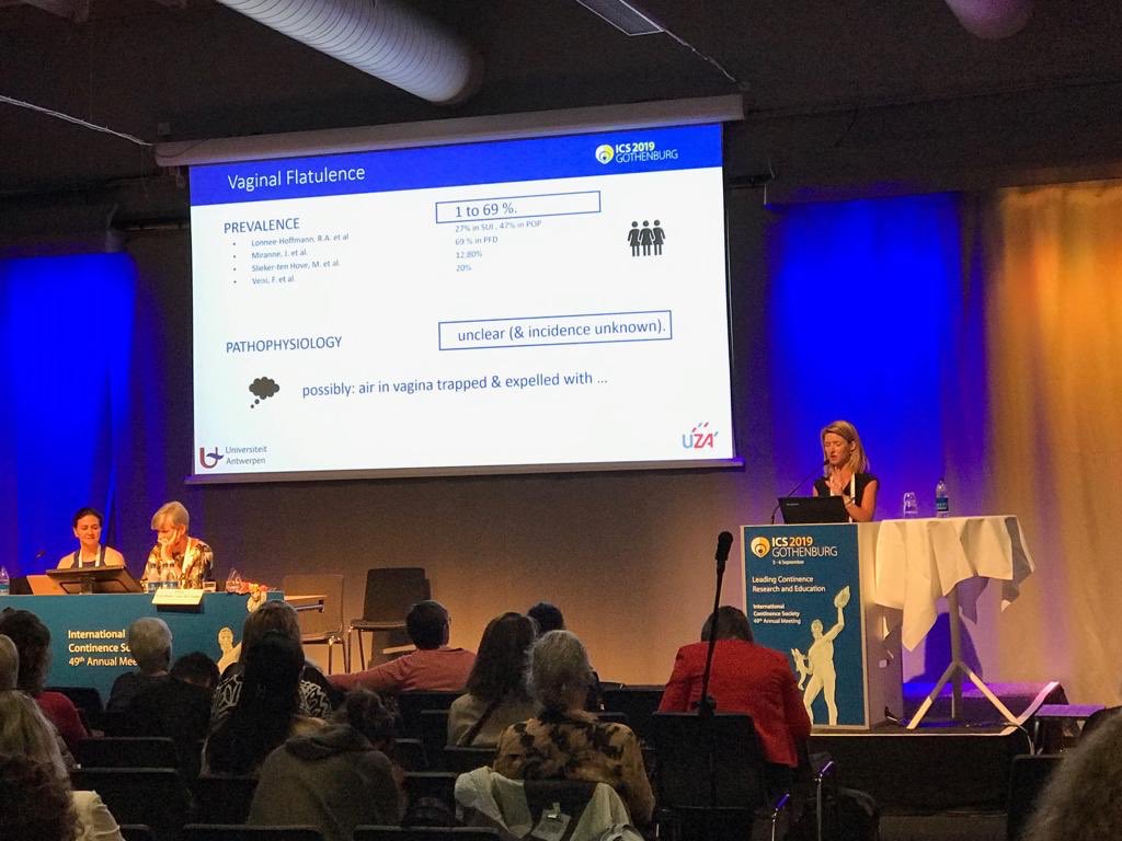 Vaginal flatus is a real symptom, yet understudied. Let ‘s not normalise it but study it properly! Privileged to speak at the Fysiotherapy Forum #ICSmeeting <a href="/icsoffice/">ICS</a> @UZAstories <a href="/MOVANTResearch/">Movant</a> #pelvicfloor #vaginalflatulence #womenspelvichealth #LoveUltrasound♥️ <a href="/iugaoffice/">International Urogynecological Association (IUGA)</a>