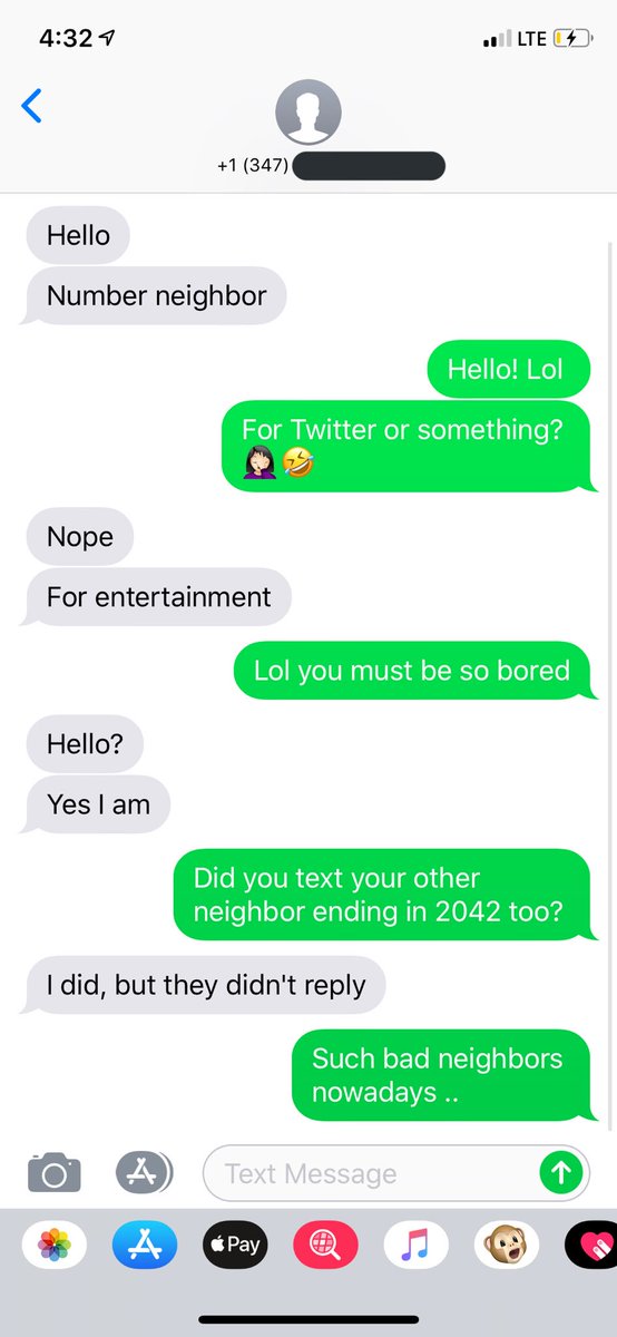 Queen_2430's tweet image. Soo my #numberneighbor texted me today. ☺️🤣