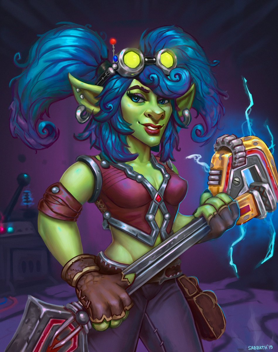 SabbathWl's tweet photo. Goblin engineer for the winner of my lottery @UraniumLord ! GZ MAN! https://t.co/OoIqCjM6Ju