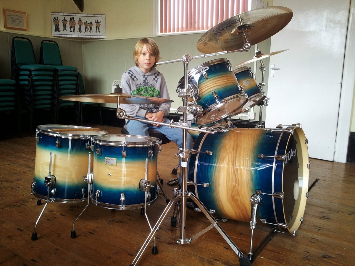 RazThrower's tweet photo. My first full size Drum Kit.... Thank you Odery Drums 🎵🥁🎵🥁 @OderyBrazil https://t.co/6PNUFXdcjc