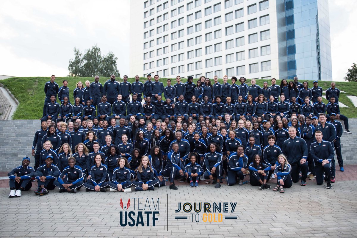 usatf's tweet photo. #TeamUSATF going for #TheMatch 🏆 https://t.co/o5NIKt0cVF