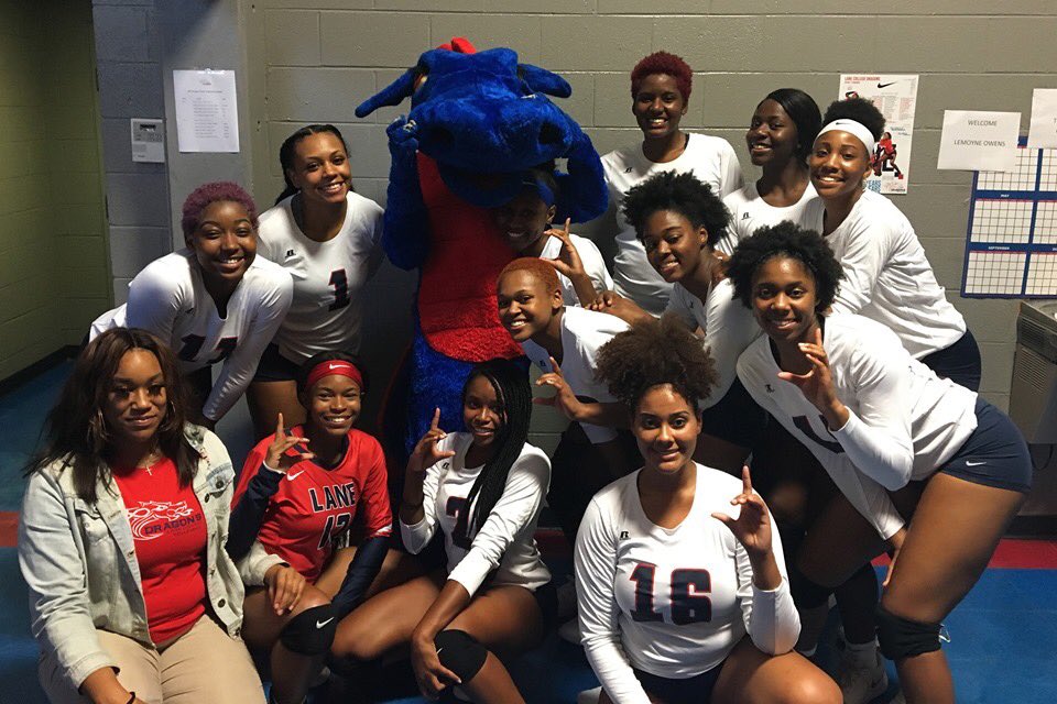 LaneAthletics's tweet photo. The Lane College volleyball team went 4-0 this weekend in action at home. Thank you everyone who came out to support the Lady Dragons.
Credit: Jade Allen, Tileem Overton and Rosanna Head
#LaneCollege #LCDragons #GoDragons @TheSIAC https://t.co/IPnAq4FdjW