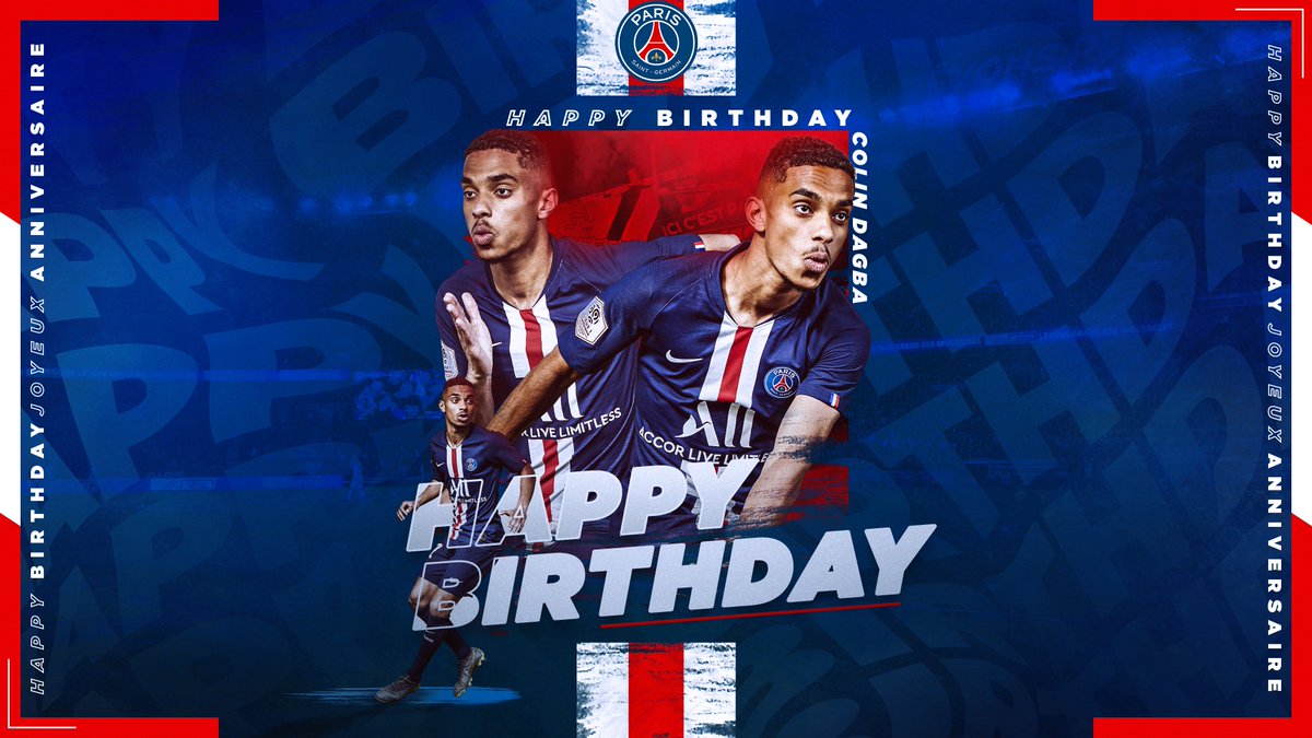 Paris Saint Germain בטוויטר Laissez Votre Message D Anniversaire Pour Colin2dagba On Te Souhaite De Feter Ca Dignement Ce Soir Avec L Equipedefrance Espoirs La Republique Tcheque T Co Cpa4p95pxh