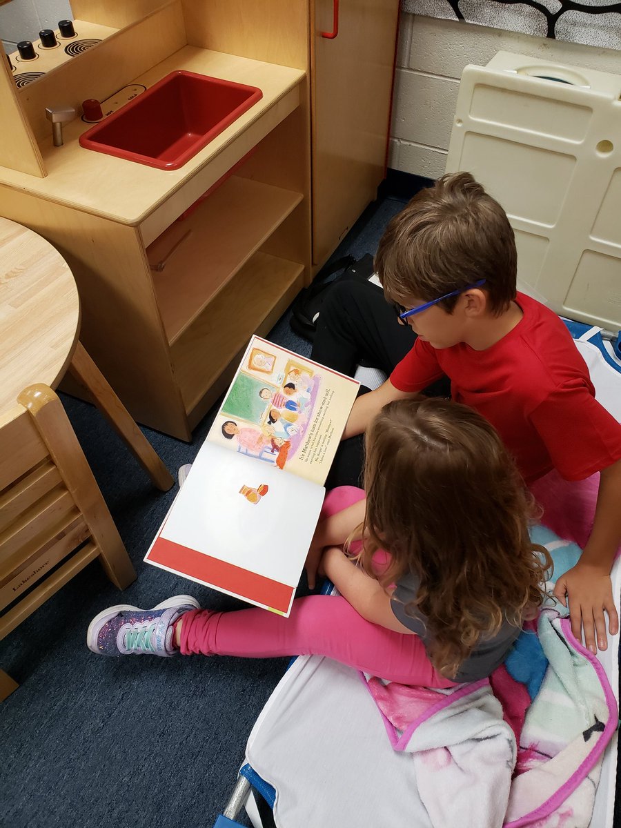 leannfstout's tweet photo. A benefit to being PreK through 7th are the role model opportunities for our 7th graders. They get to buddy up with a PreK student and read to them once a week! #mes_wildcats #bathschoolsrock https://t.co/UmfZwJuN4W