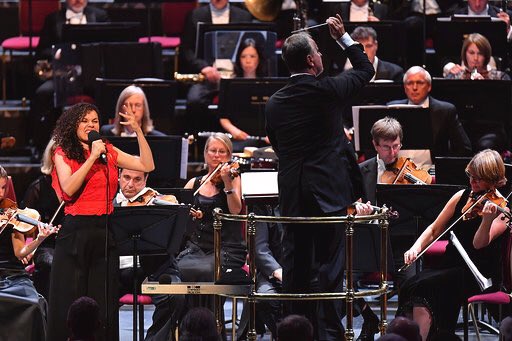 Thank you to <a href="/nora_fischer/">Nora Fischer</a> @oramsa and <a href="/BBCSO/">BBC Symphony Orchestra & Chorus</a> for this evening's concert and to everyone who joined us <a href="/RoyalAlbertHall/">Royal Albert Hall</a> or <a href="/BBCRadio3/">BBC Radio 3</a>. As always, you can listen via <a href="/BBCSounds/">BBC Sounds</a> for 30 days!
