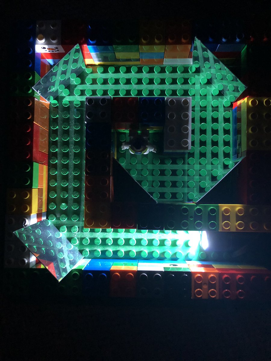 ScienceSparks's tweet photo. Weekend challenge #lightmaze https://t.co/pQFI2PGO4r