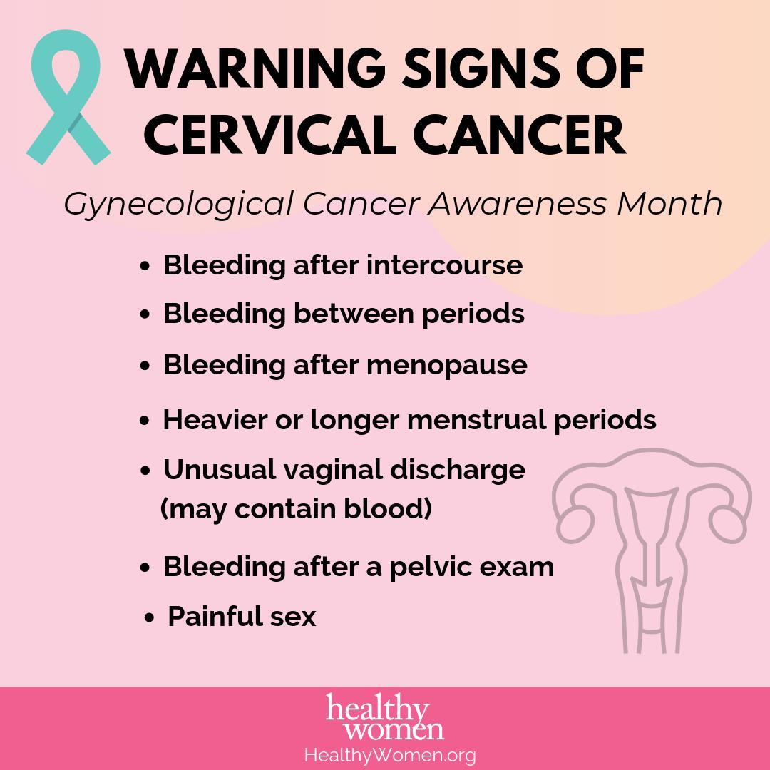 What Is The Early Signs Of Cervical Cancer 6 Signs And Symptoms Of