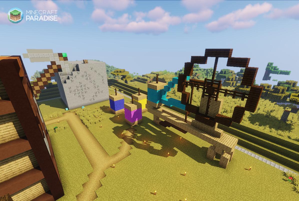 mparadise_net's tweet photo. Hier ein paar Eindrücke der Siegerthemenwoche "Handwerk"
Gebaut wurde das ganze von xDarkix und Nephalium
⛏️⚒️🍞
#MinecraftParadise #MinecraftMonday #Minecraft #community #tools https://t.co/IwLs8L6n6a