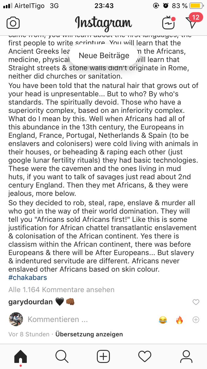 just found this on the Gram[A Thread on Africa]