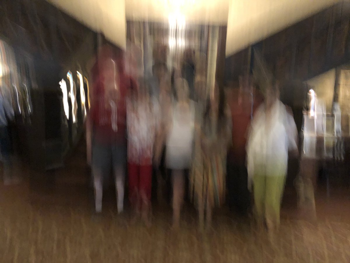 MoreNoyes61's tweet photo. And this is why we take more than one picture.
We handed our phones to a very helpful lady this morning; sure glad someone else got a good picture. 😂📸🤣
#fuzzypicture
#outoffocus
#takemypicture
#grouppicture https://t.co/gLVgAn46OA