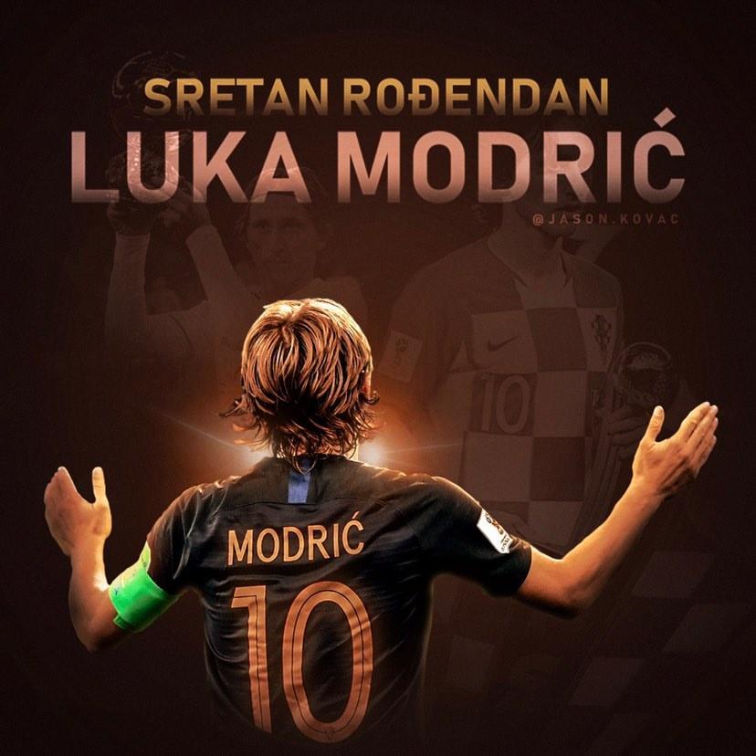 Happy birthday to Luka Modri        