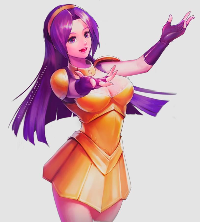 【制作中、2月上旬完成予定】Athena様リクエスト品 This art is so good and It is from SNK fighting Age. When Athena