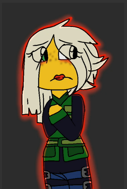 PinkShadowNinja's tweet photo. So i made a GOOD Harumi AU. This is a design for after the SOG and Hunted Seasons. (Spoilers, She does not die in this AU) #Ninjago #NinjagoAU #Harumi #JadePrincess https://t.co/DY5NzIQgDM