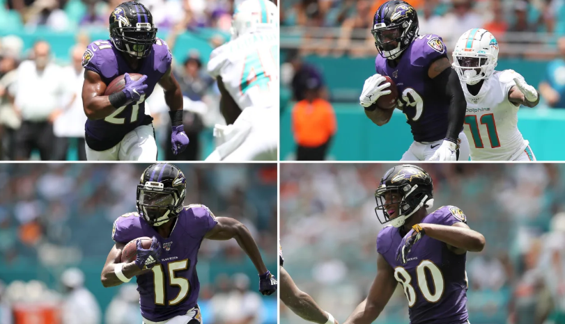 Ravens's tweet photo. Quite the start. 

The newcomers made their presence felt in their first game with the Ravens. 

📰: https://t.co/nG65nglU2D https://t.co/un4aFa1vok