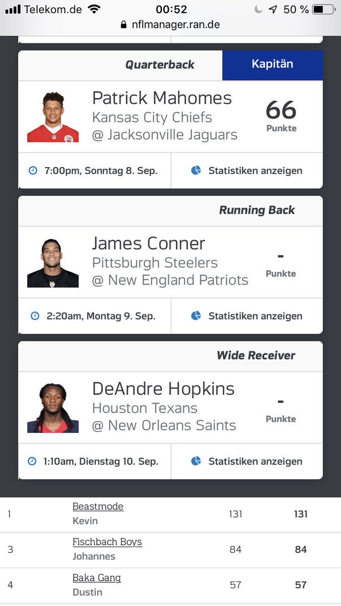 Daughternature8's tweet photo. @Icke41 #nflfantasymanager #rannfl #rannflsüchtig https://t.co/gIOonDYeRE