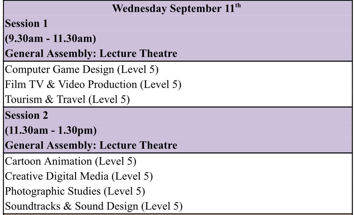DouglasSt_CCFET's tweet image. #Welcome & #Orientation Sessions for #ComputerGameDesign #Film #Tourism #CartoonAnimation #CreativeDigitalMedia #PhotographicStudies #Soundtracks Wednesday September 11th @ St. John's Central College, Sawmill St #CorkCity @CorkETB @corklearning #furthereducation #lifelonglearning
