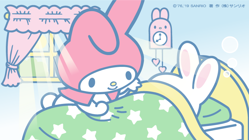 Uzivatel マイメロディ 公式 Na Twitteru あさだよ こちょこちょ しちゃうよ