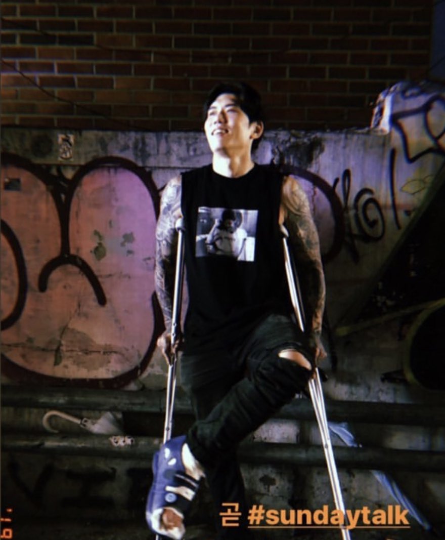 am i still daddy with a broken leg? 🥺