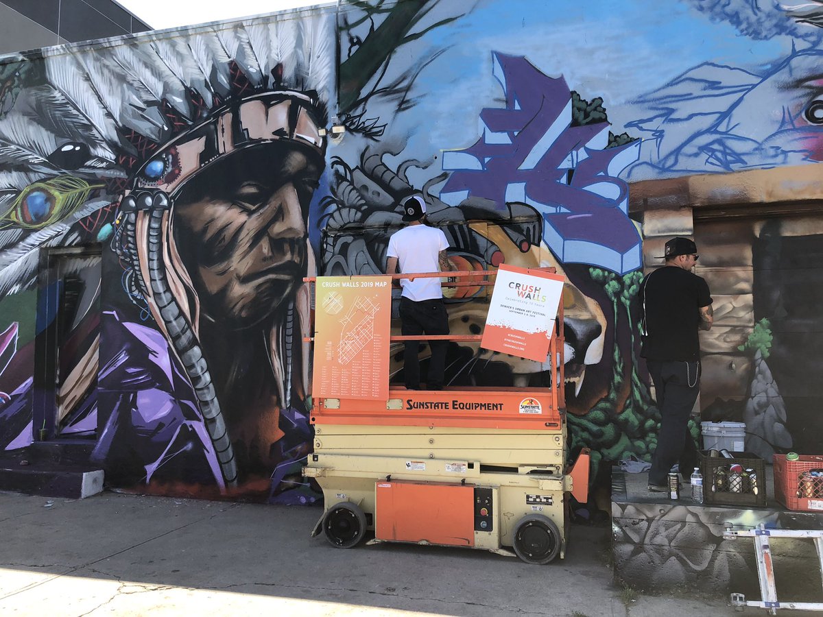 KatNoonMusic's tweet photo. such a cool event in Denver - urban art fair https://t.co/AePq0IaTMG