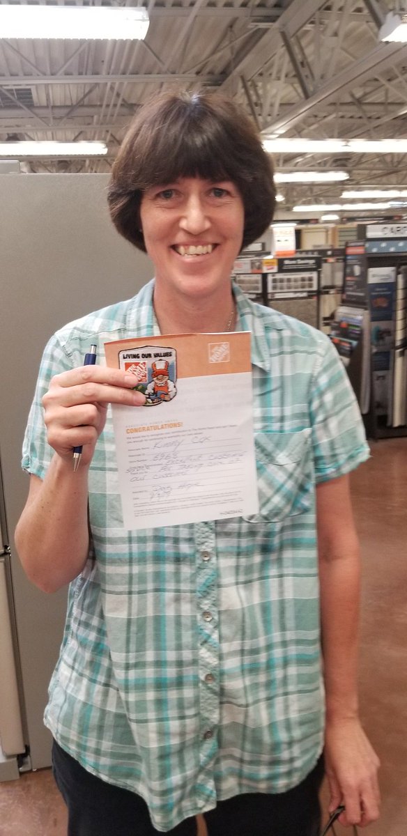 A customer found me down stairs today to tell me what an amazing job Kimmie my appliance specialist did. Your a rockstar Kimmie! <a href="/SteveWoodsHD/">Steve Woods</a> <a href="/lucretia_heath/">Lucretia Heath</a>