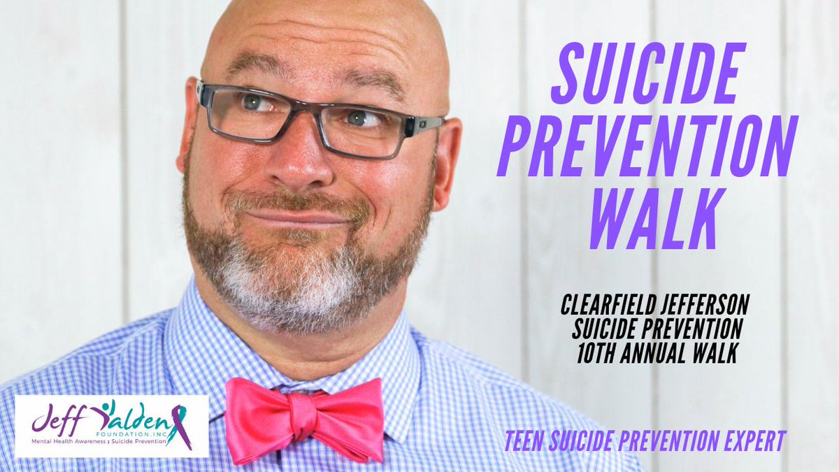 Thank you Clearfield-Jefferson Suicide Prevention Team for inviting me to be your keynote speaker for your 10th Annual Walk for Suicide Prevention.  What an honor. thejyf.org/blog/clearfiel… #SuicidePrevention #MentalHealthSpeaker #MentalHealthMatters #JeffYalden