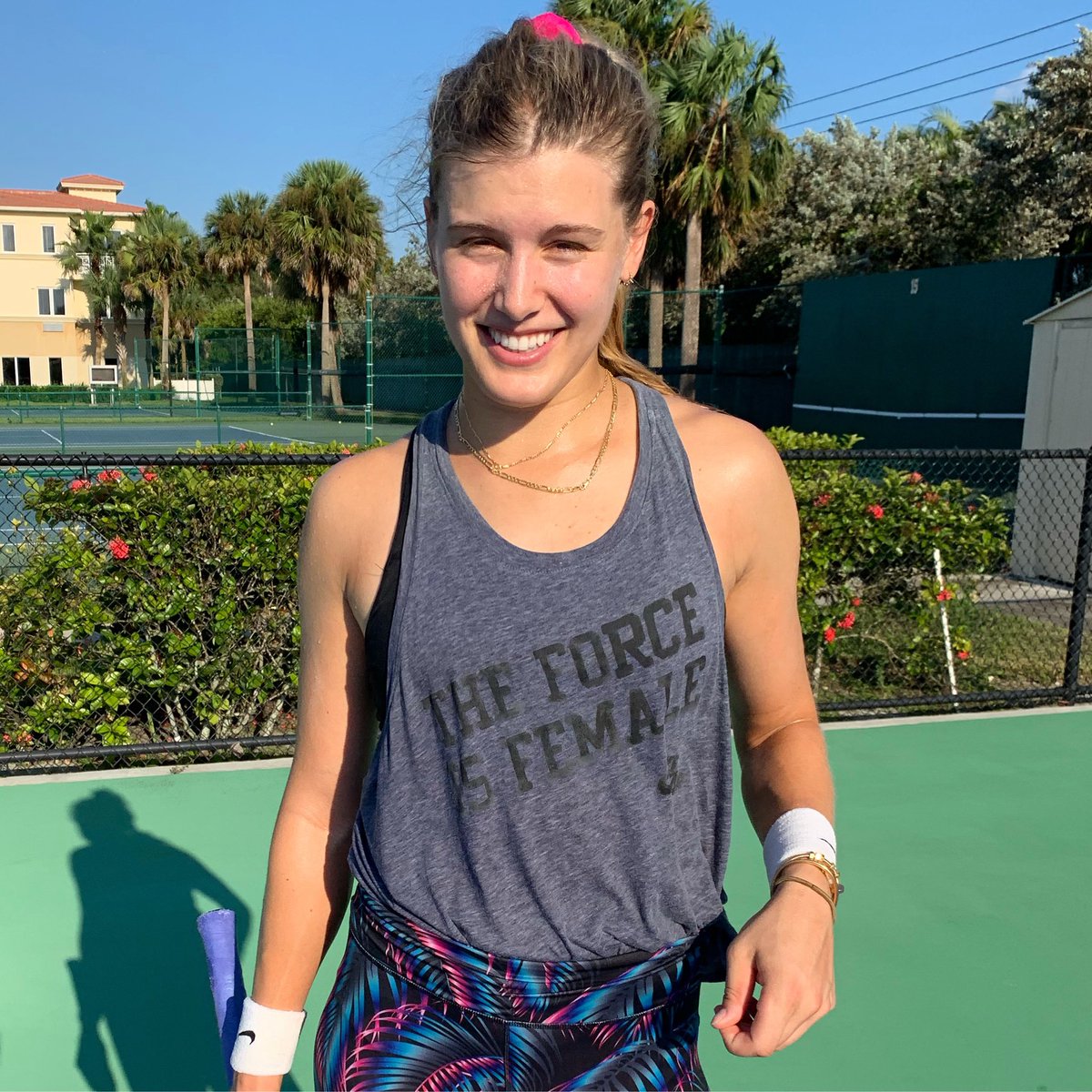 Genie Bouchard tweet media