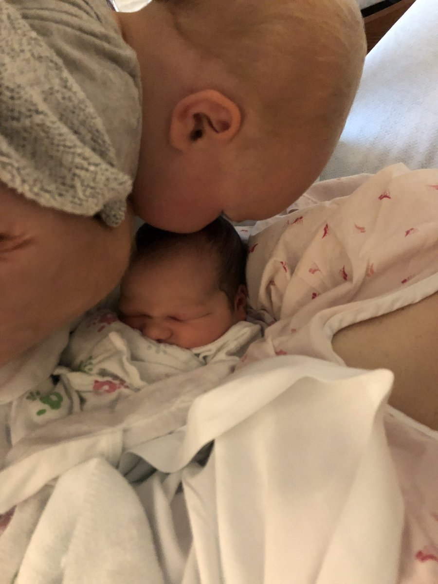 Mr_Hettel's tweet photo. Oakley Marie Hettel joined our family this morning! We are all incredibly lucky! Emmett is ready to start his duties as a big brother! https://t.co/FGEgTarCuA