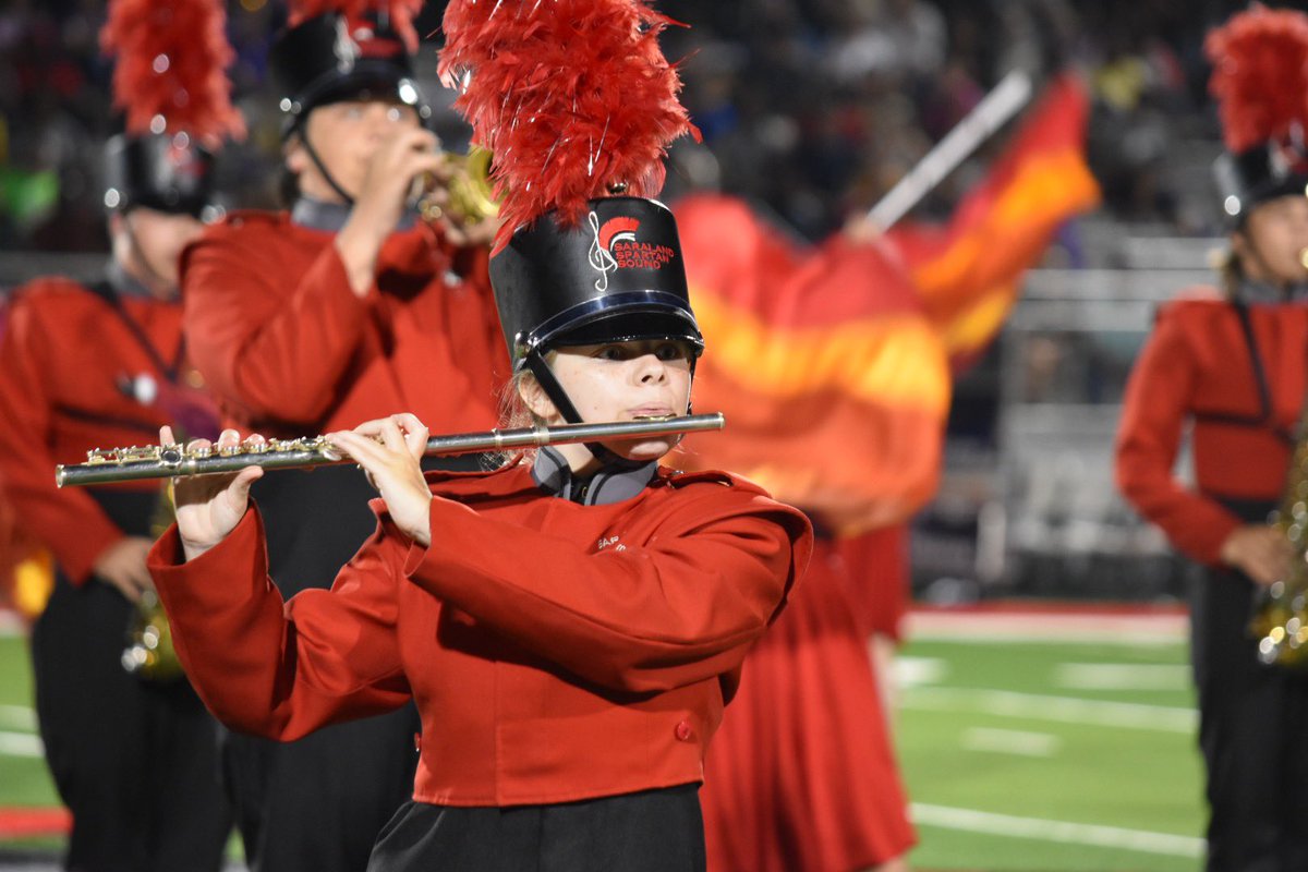 SaralandSchools's tweet photo. How about those @SaralandHigh Spartans?! Looking and sounding AMAZING π·πΆπΊ #BringinIT https://t.co/cIAYMeLwuR