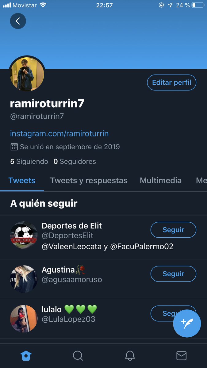 RamiroTurrin's tweet image. Sigan q cambio la cuenta