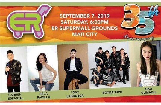 RhemRn's tweet photo. Superfans and Bandmates near Mati City sugod na mamayang hapon sa ER Supermall grounds at panoorin ang BoybandPH sure ako mag eenjoy kayo...
#BoybandPHinERSupermall
#BoybandPH https://t.co/h3Dz0bHYmU