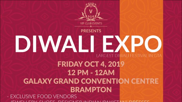 VIPClubEvents's tweet image. Come celebrate GTA's largest Diwali festival with us on Oct 4, 2019 @ Galaxy Grand Convention Centre, Brampton.

FREE Entry!
FREE Parking!

#brampton #mississauga #toronto #gta #fashion #indianfood #india #canada #diwali #festivaloflights #shopping #entertainment #singers