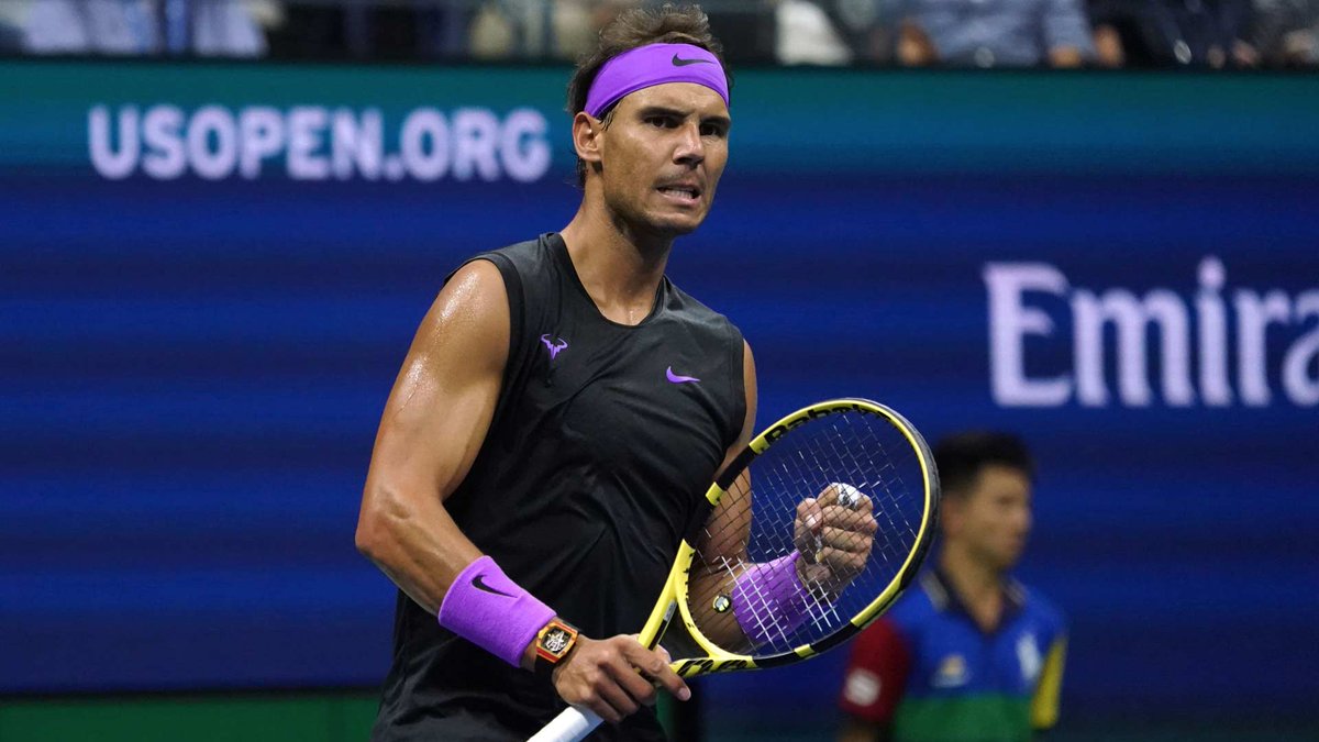 #USOpen
Men's Singles
Semi-Final

[2] RAFAEL NADAL 🇪🇦 reaches the US Open Final, beating [24] Matteo Berrettini 🇮🇹 76(6) 64 61

(Pic: ATP)