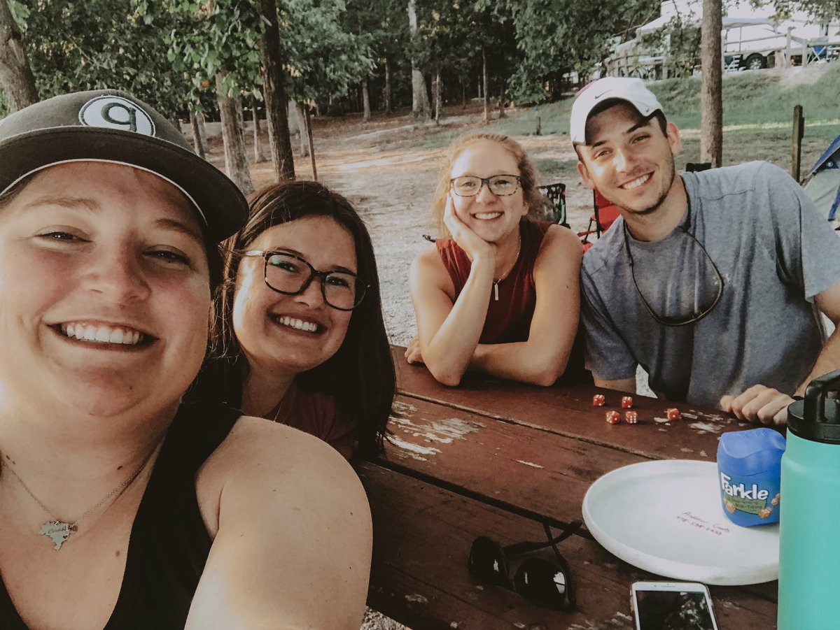 HoMeG24's tweet photo. We went camping for my birthday. I adore these people and the few that weren’t pictured. We’re officially wilderness. 🏕 https://t.co/S3WXYq3mwP