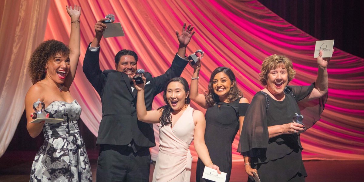 So much joy in this pic from #CoxSalute last year. Can't wait to see 5 new County TOYs experience that joy tomorrow night. <a href="/spiritedteacher/">Sesha Haynes</a> <a href="/Mtro_JVillegas/">Jose Villegas</a> #TOYBFFS