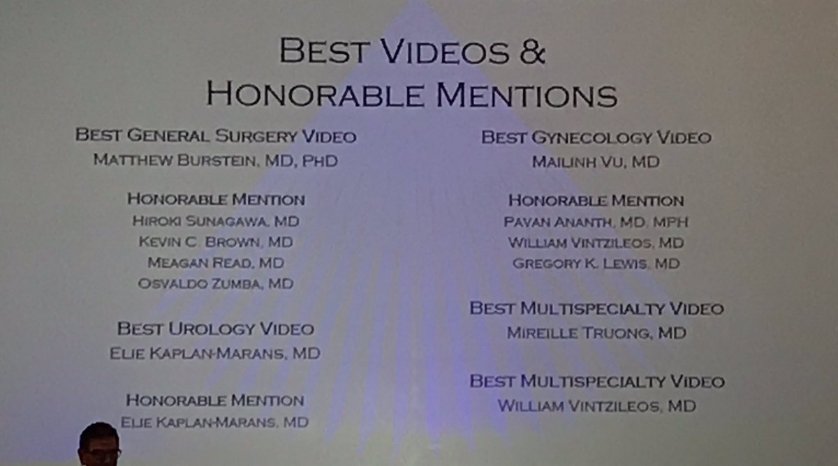 KevinElHayekMD's tweet photo. Proud of @CCFSurgery residents @mdburstein and @KevinBrownMD1 for their award winning presentations on Robotic Whipple and Median Arcuate Ligament Release! #surgicalexcellence @ #MISWeek2019 #MIS19RF https://t.co/f0qY1ns84y
