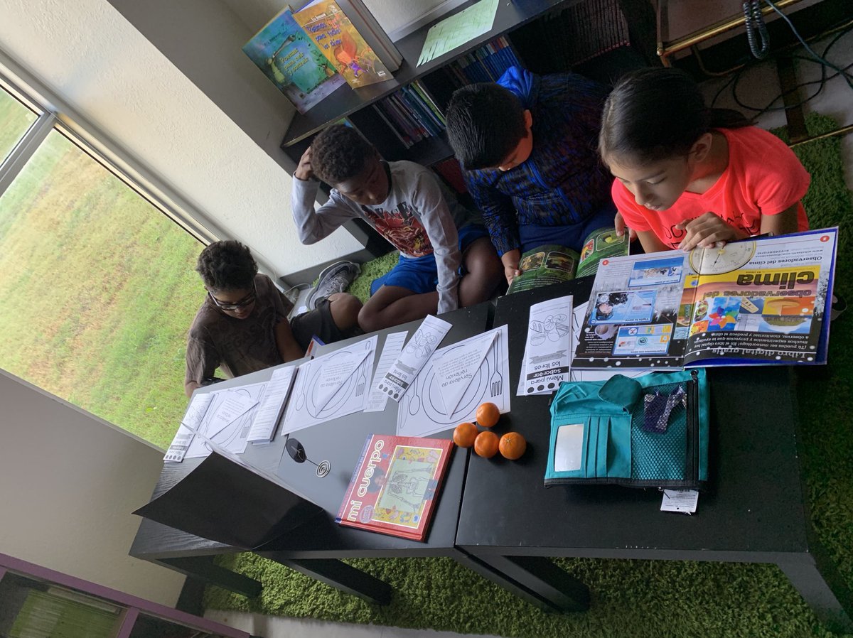 SrtaHdz's tweet photo. Book tasting was a success! @PrairieTrailES #5thGradeDual #PTETexans https://t.co/pF21RZIe09