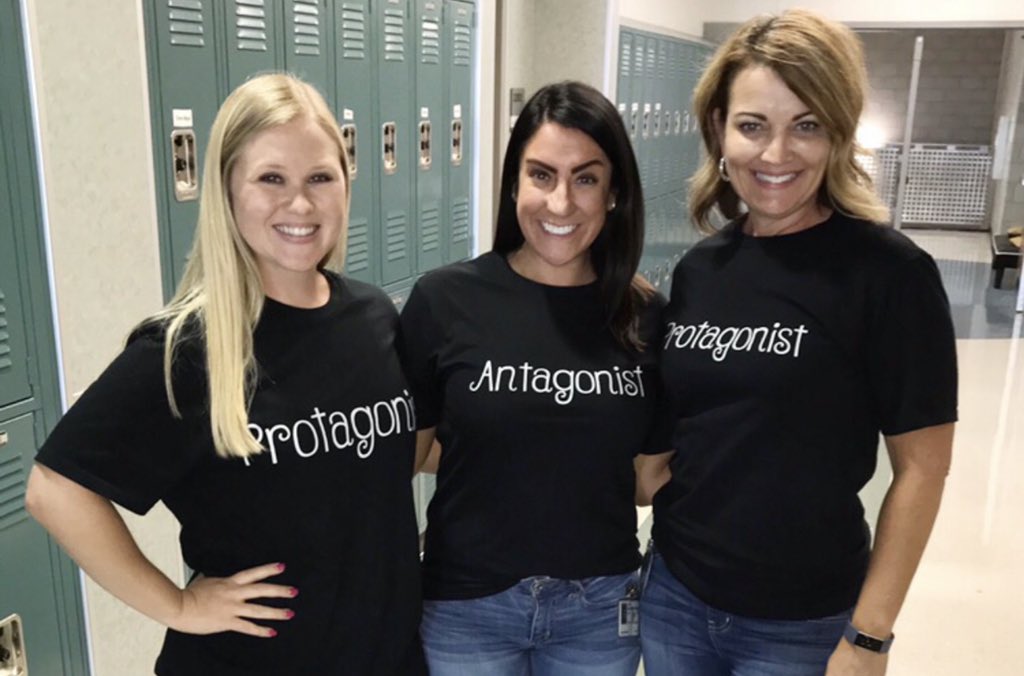 baileytaylorc's tweet photo. It wouldn’t be a good story without an antagonist... #killianmustangs #killianela #englishjokes @haley_battard @CindyModrall https://t.co/U7rsBMuZPP