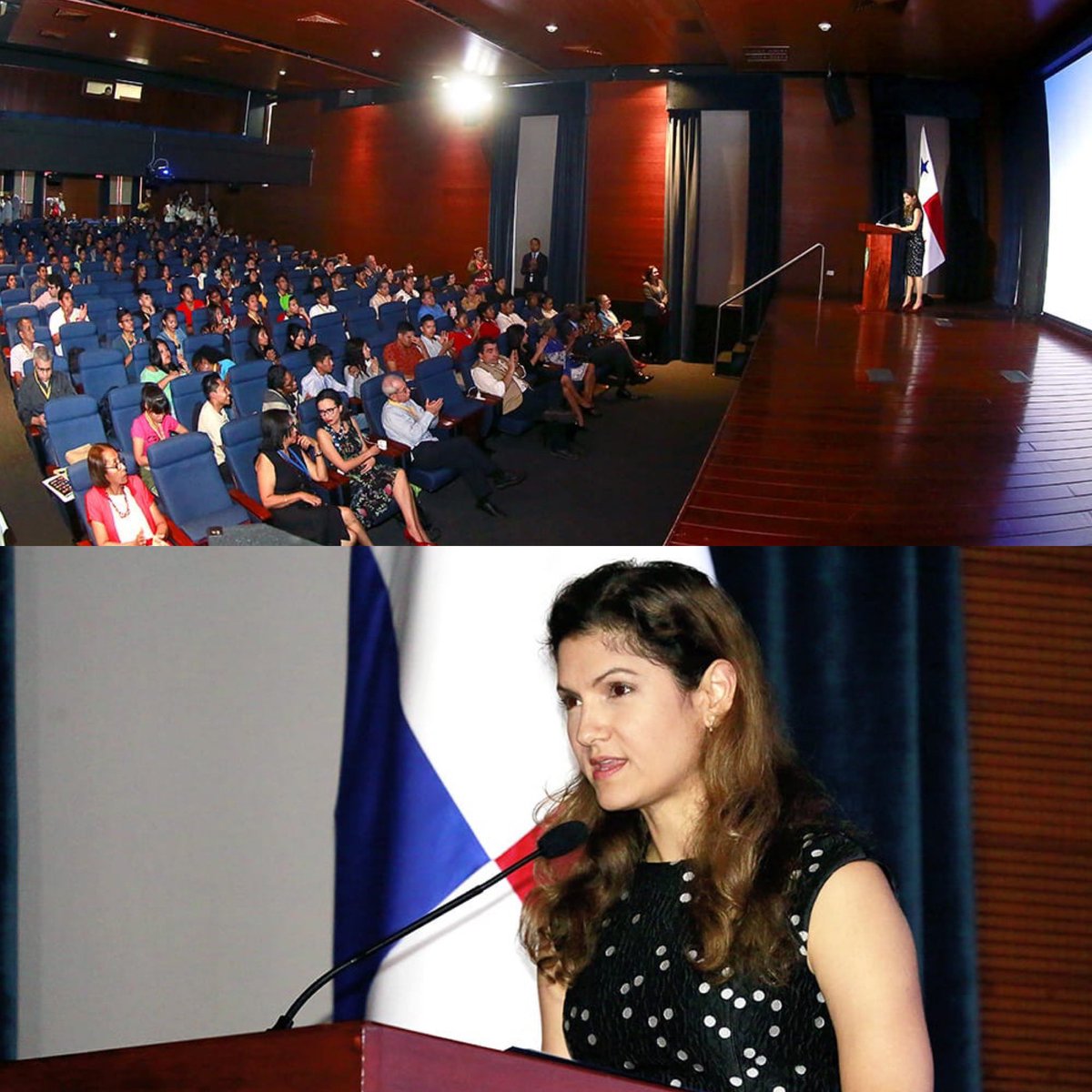 ErikaMouynes's tweet photo. Ha sido muy especial para mí y me siento muy contenta de  haber podido dar apoyo al 1er Congreso de Historia, Antropología y Turismo Histórico en Panamá, evento gestionado por la Universidad de Panamá la cual fue fundada por Octavio Mendez Pereira, mi bisabuelo. @UNIVERSIDAD_PMA https://t.co/CgIHKED8Mv