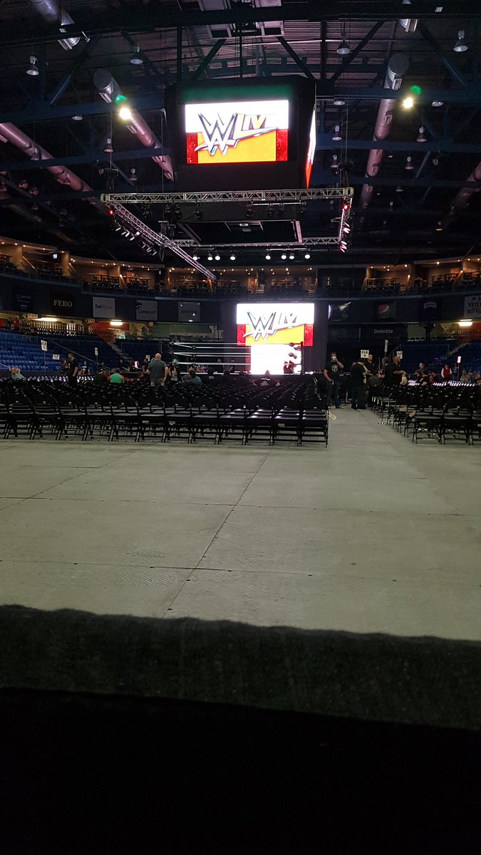 At #WWESaintJohn with @GanongJoseph