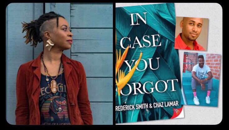 CCCatCalStateLA's tweet photo. Catch up with Thea, Chaz, and Fred!

@LambdaLiterary #LitFest panel with @TheaMonyee, @chzcruz, &amp; @fsmith827: Modern Love, MentalWellness, &amp; Healing in #LGBTQ #QPOC Literature.

Mon, 9/23, 12 - 1:15 pm, LA Room, 3rd fl, Student Union at #CalStateLA. 

https://t.co/mGFuYpaJRT 🌈📚 https://t.co/Cc8sKuPoIJ