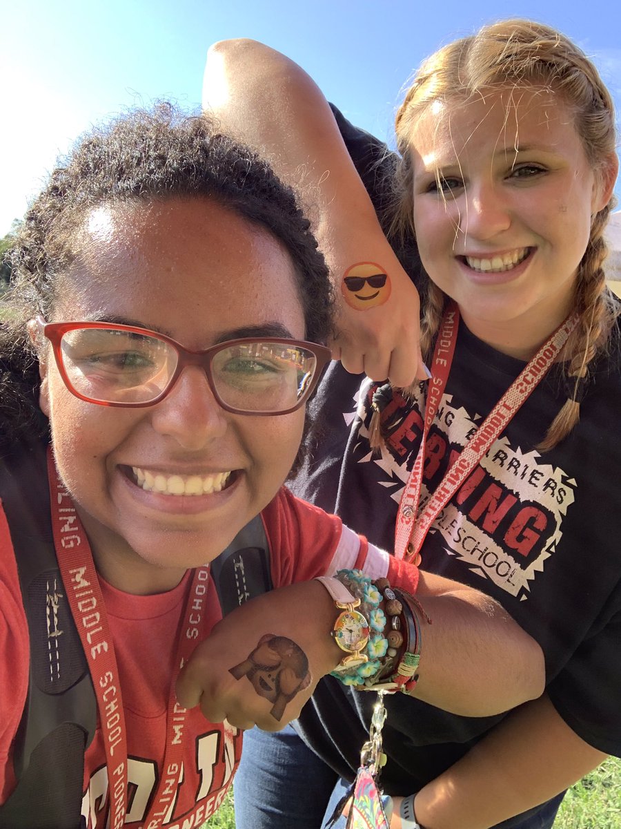SterlingMiddle1's tweet photo. These are some of our awesome teachers volunteering at our Family Fun Night! Cool tattoos ladies! @SterlingMiddle1 @finnegan54321 https://t.co/GhkXkUPVI5