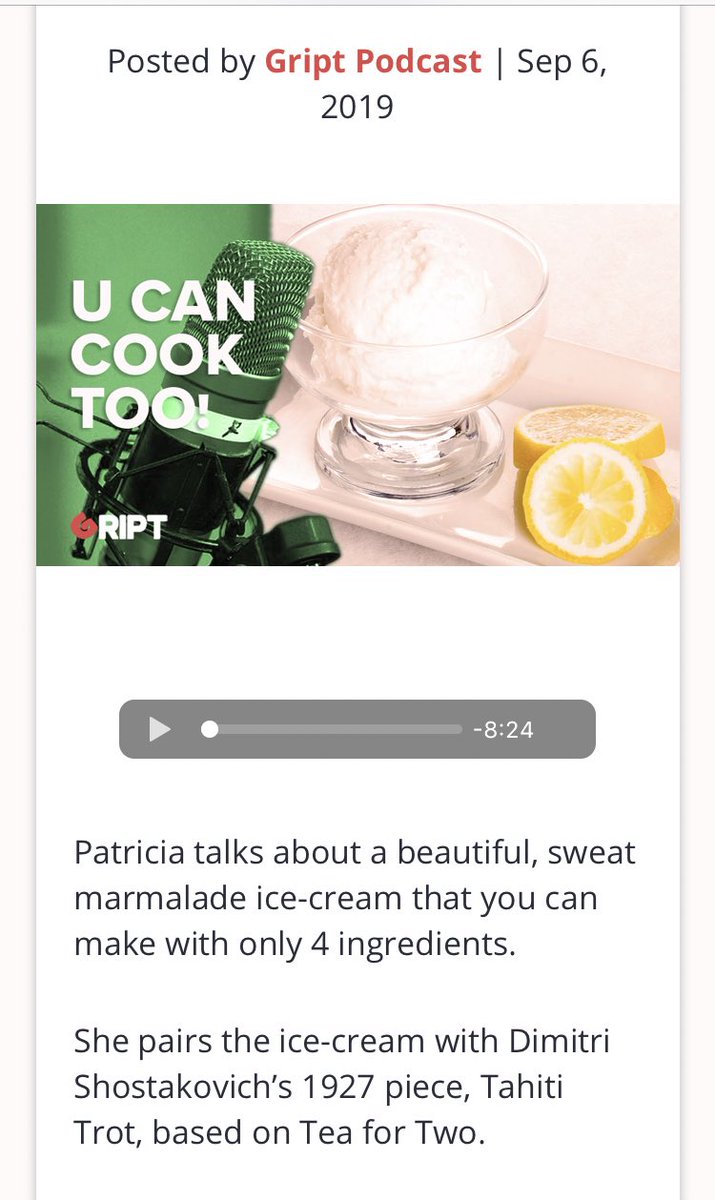 In what appears to be a fever dream, I have stumbled upon psychiatrist and Iona gal Patricia Casey doing a sweat [sic] marmalade recipe podcast on John McGuirk’s blog